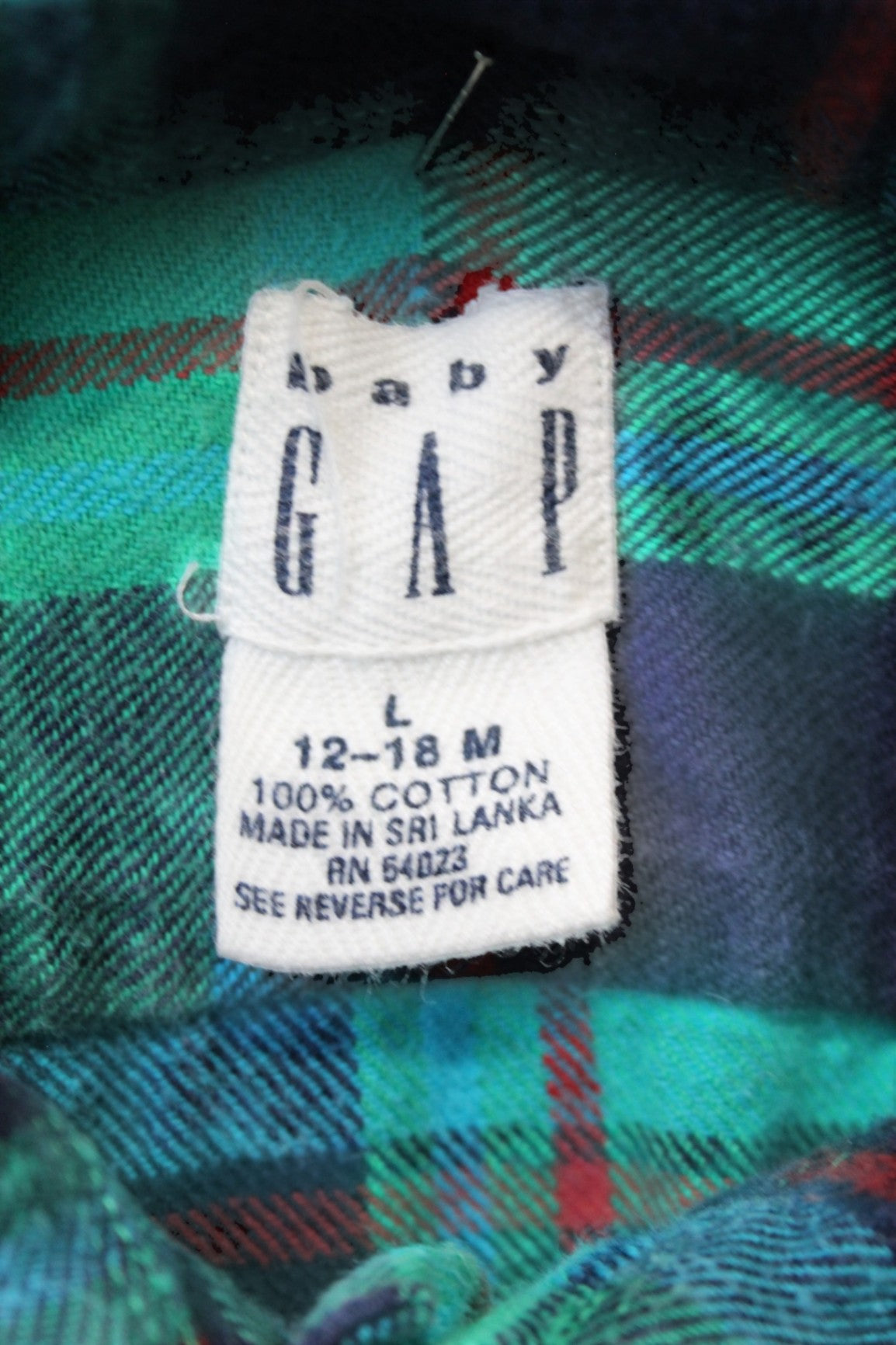 Baby Gap Shirt, green, 1