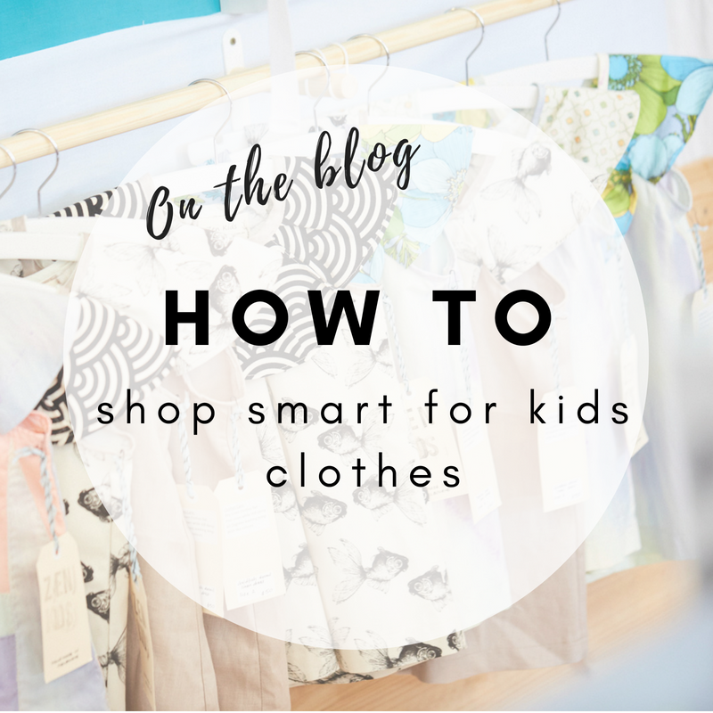 How to Shop Smart for Kids Clothes