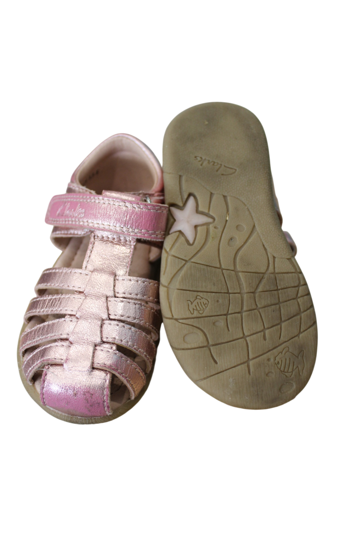 Clarks Sandals, US 5.5/EUR 21