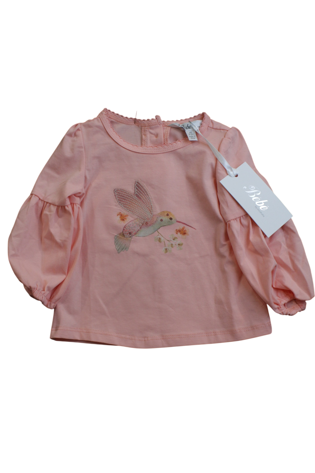 Bebe Long-Sleeve T-Shirt, 00