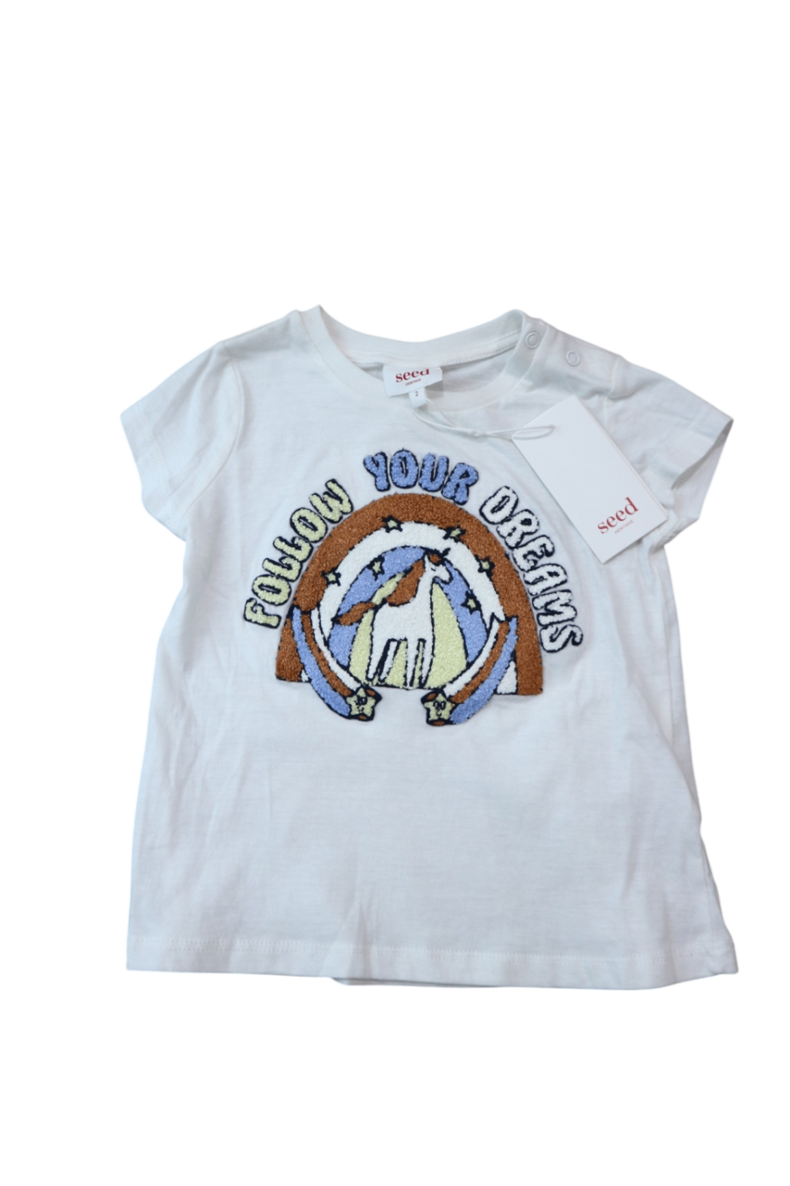 seed T-Shirt, White, 2