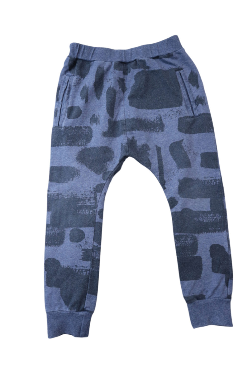 Minti Trackpants, Blue and dark grey, 5
