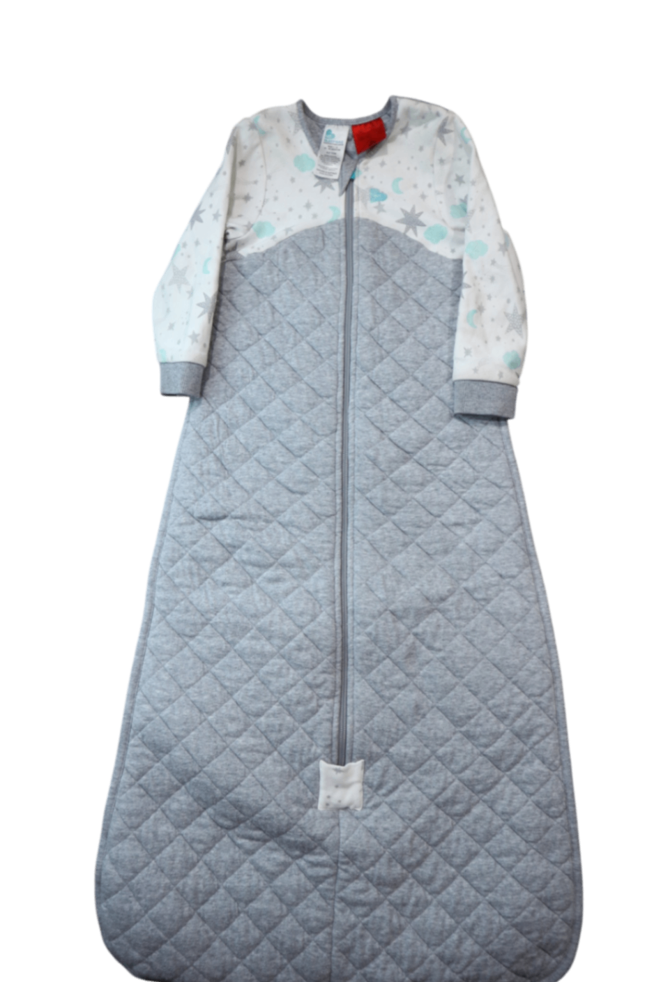 Love to Dream Sleeping Bag, Grey and White, 1-3y