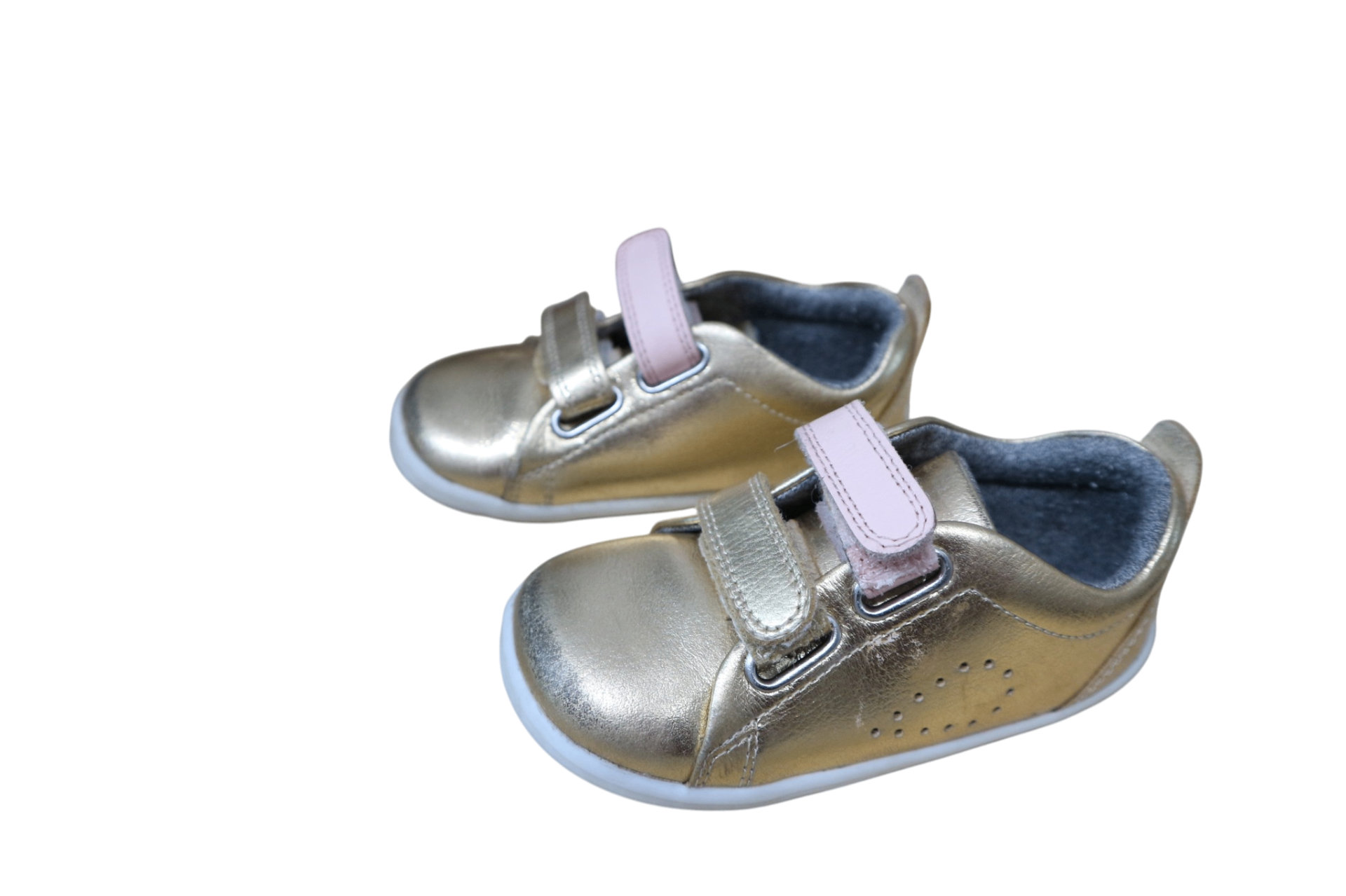 Bobux Sneakers, Gold and pink, EU22
