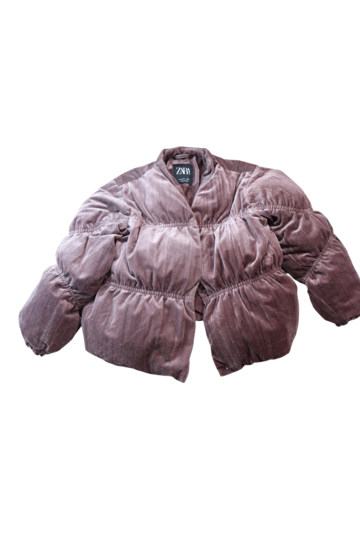 ZARA Puffer Jacket, purple, 8-9