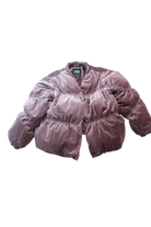 ZARA Puffer Jacket, purple, 8-9