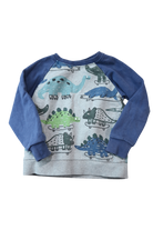 Minti Jumper, Gray and Blue, 6