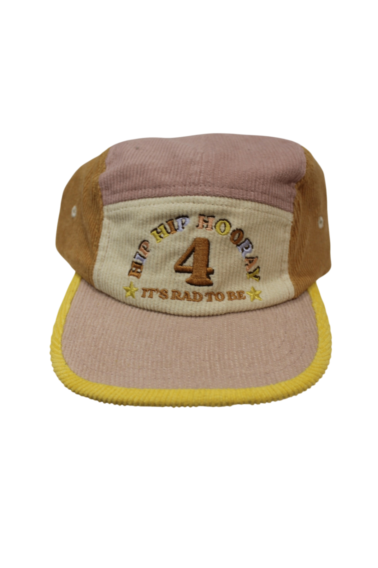 Banabae Hat, Pink, Yellow, Brown, Cream, 4