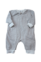 My Bebe Romper, White and tan, 1