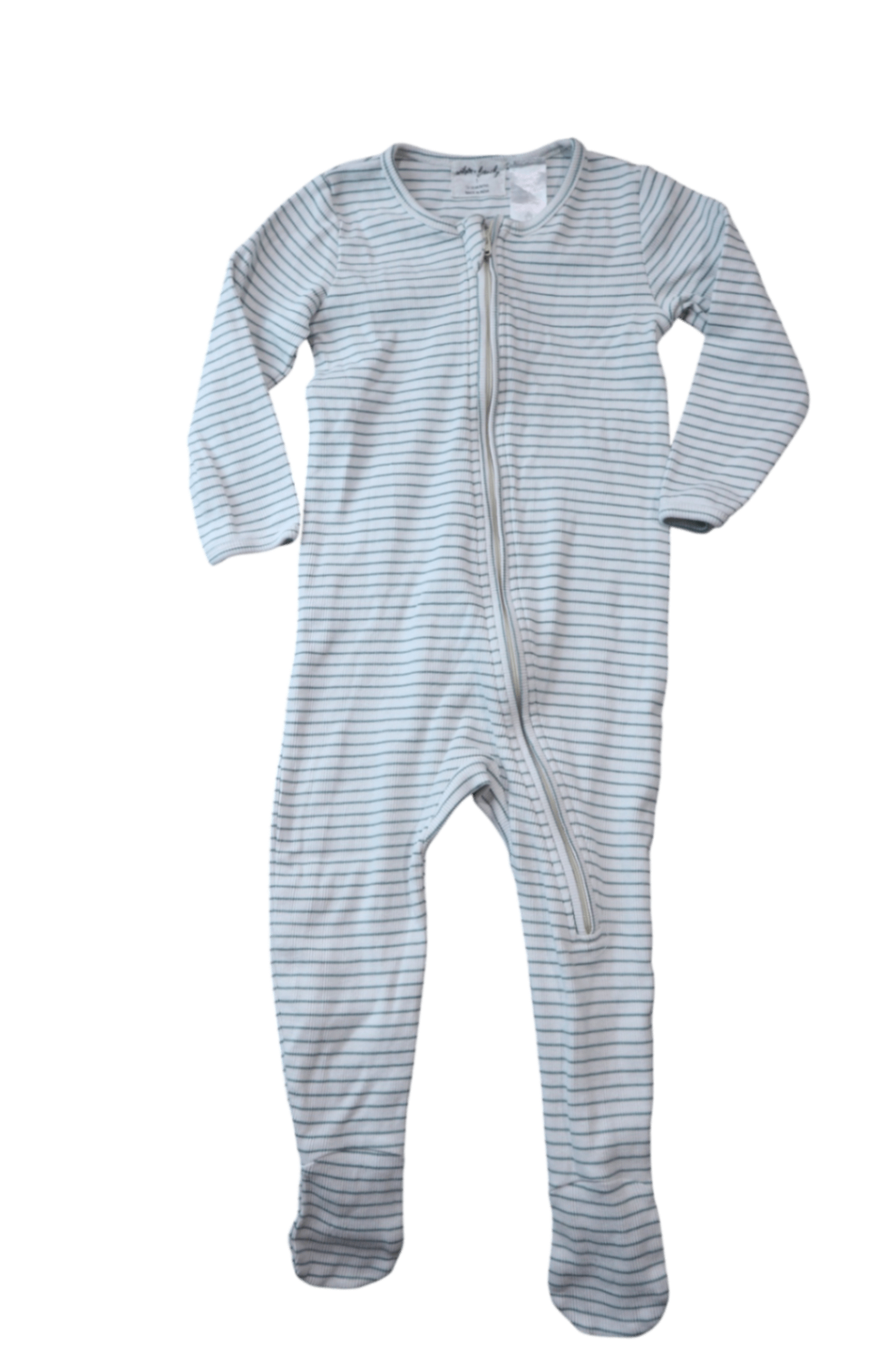 Wilson & Frenchy Jumpsuit, White with blue stripes, 1