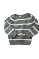 Nature Baby Jumper, Green and white, 5