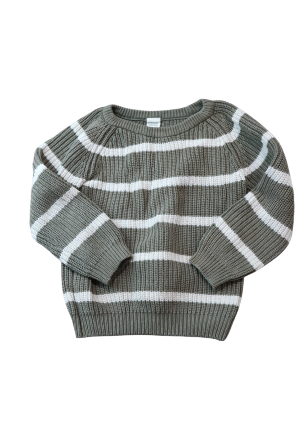 Nature Baby Jumper, Green and white, 5