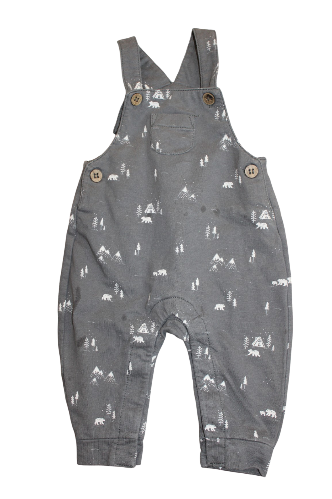 David Jones Overalls, Grey, 00