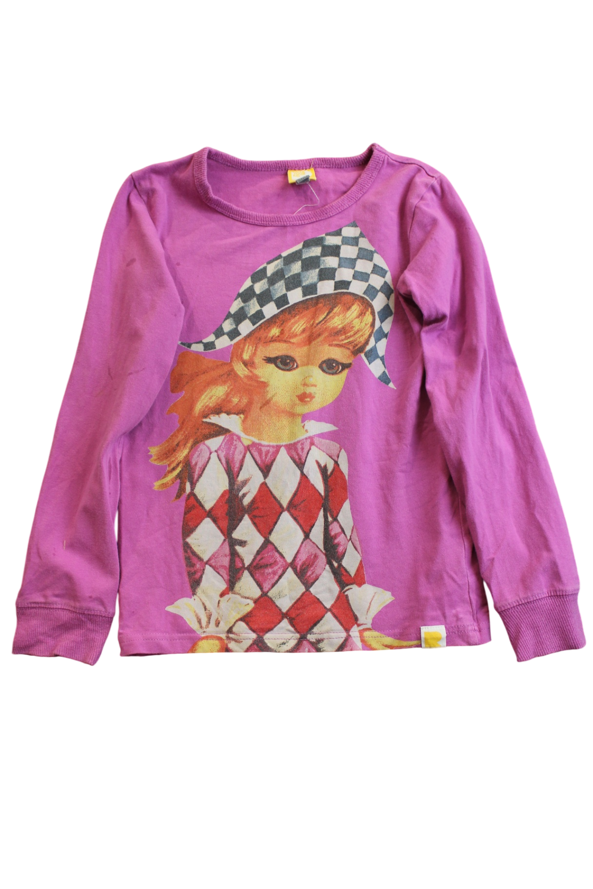 Rock Your Kid Long-Sleeve T-Shirt, Pink, 8