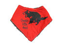 Belly to Babe Bib, Red, o/n