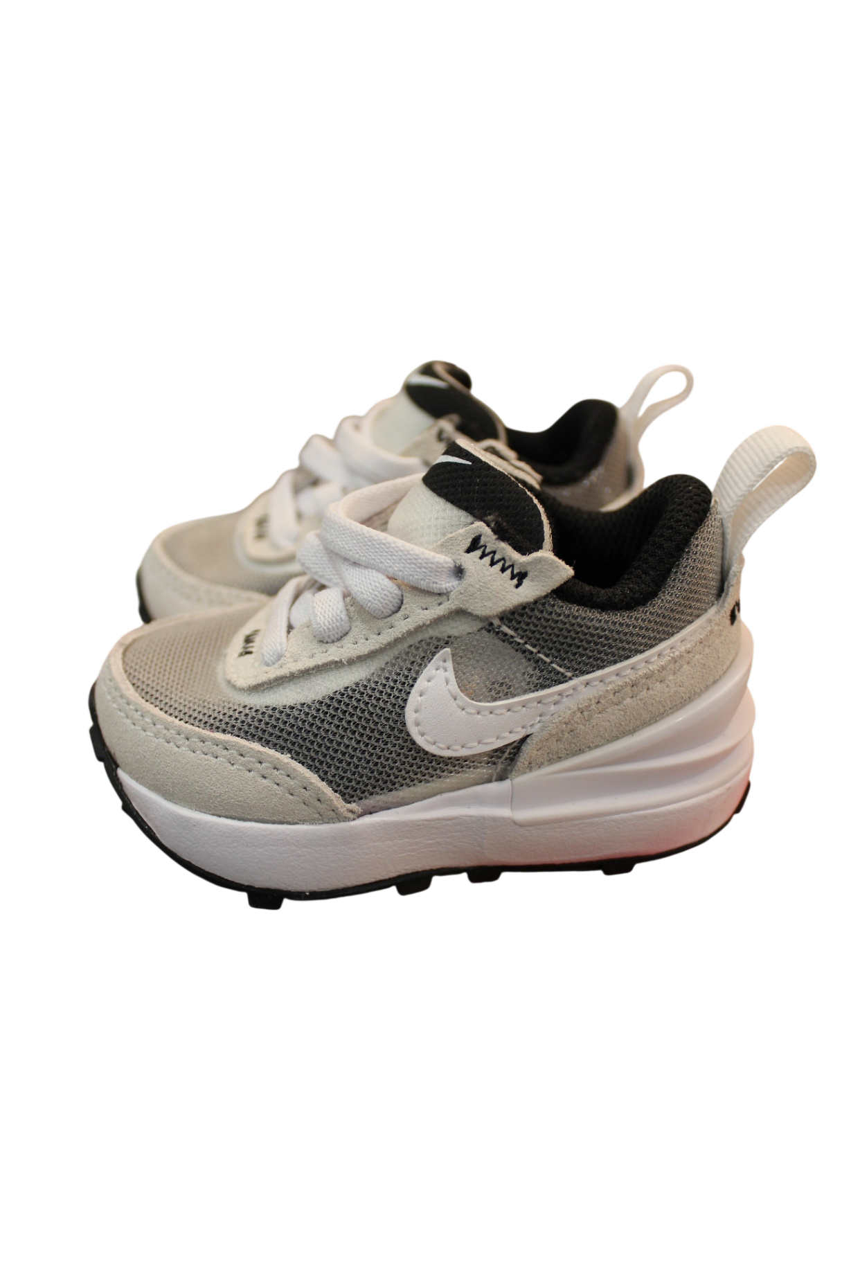 Nike Sneakers, Beige, Black, White, US 2/EUR 17