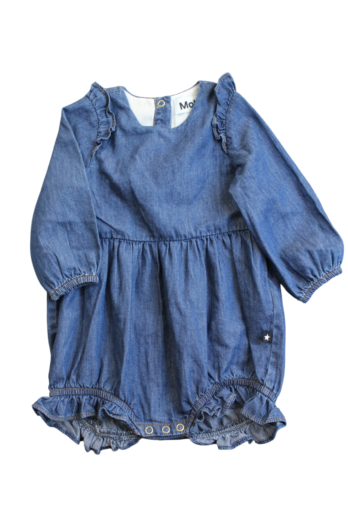 Molo Playsuit, Blue, 00