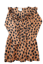 HUX Dress, Brown, 6