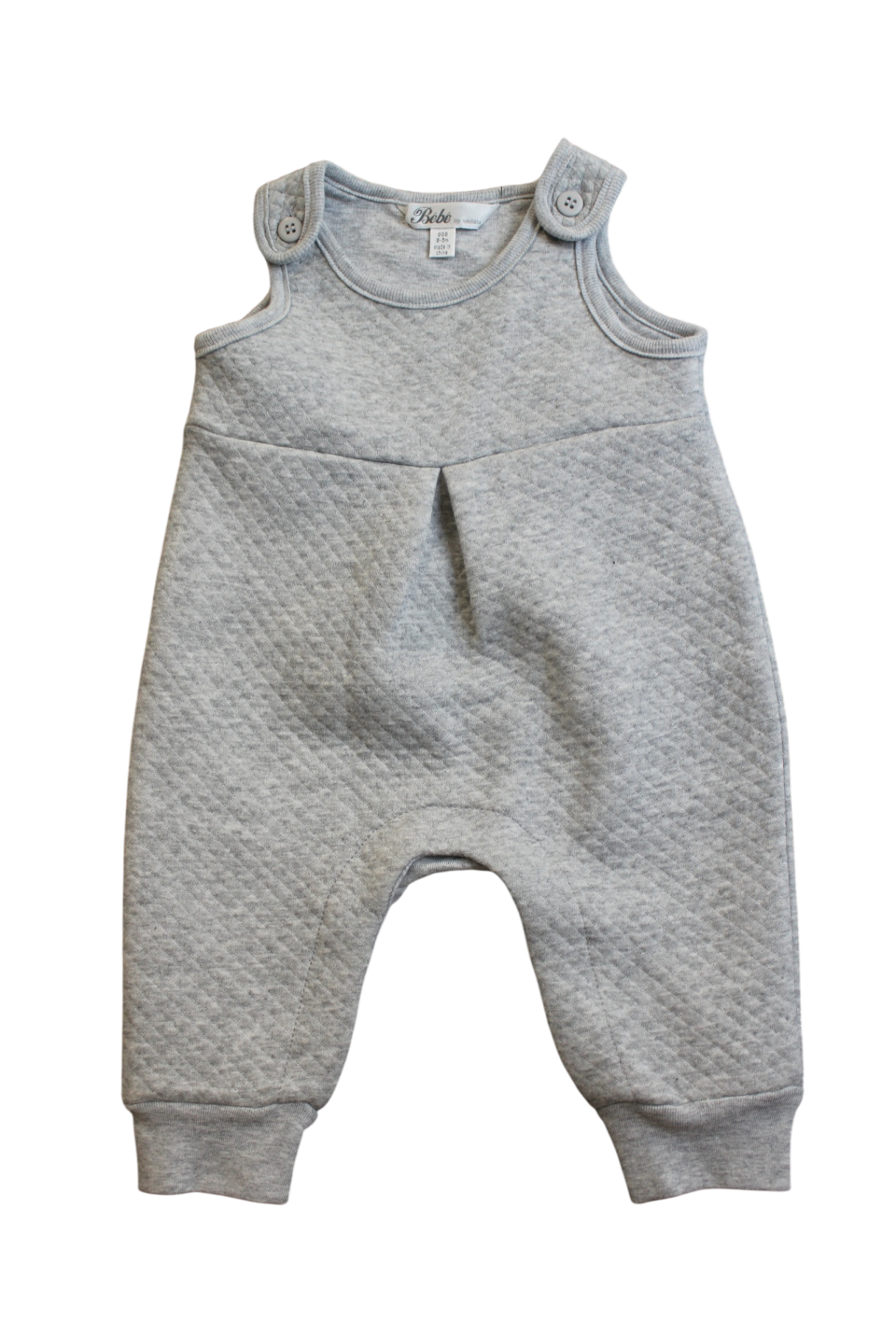 Bebe Overalls, Grey, 000