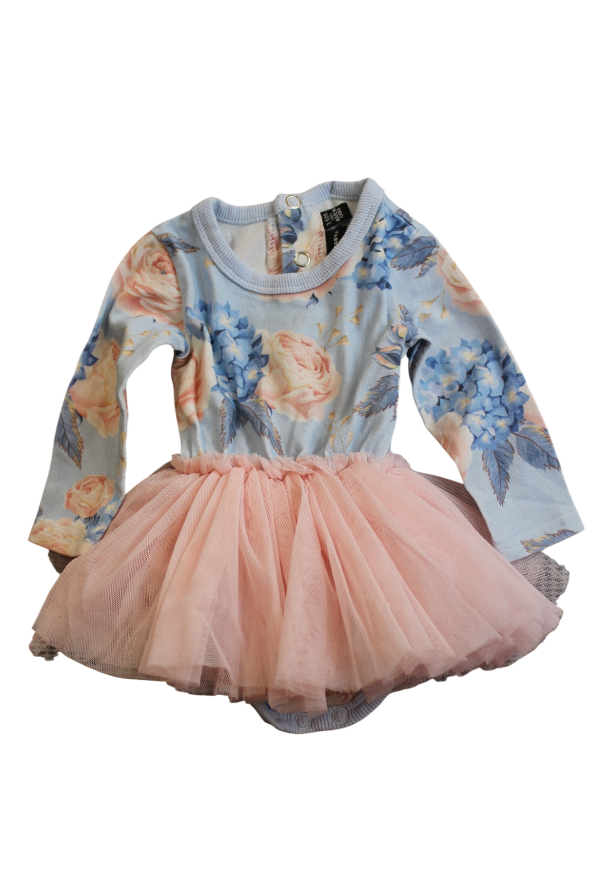 Rock Your Baby Dress, Pastel Blue and Pink, 00