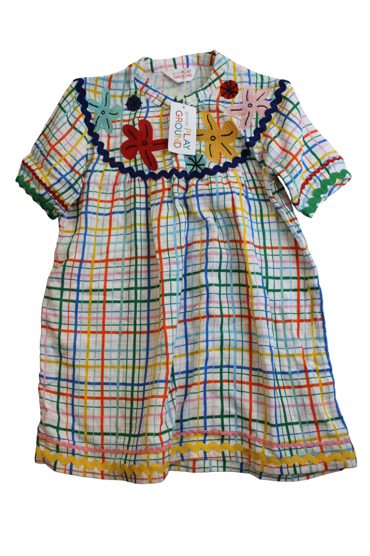Gorman Playground Dress, Multicoloured, 4-5