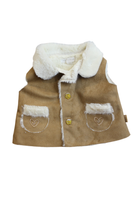 Pumpkin Patch Vest, Beige and white, 00