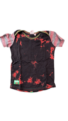 Oishi-m T-Shirt, Black and Red, 3-4