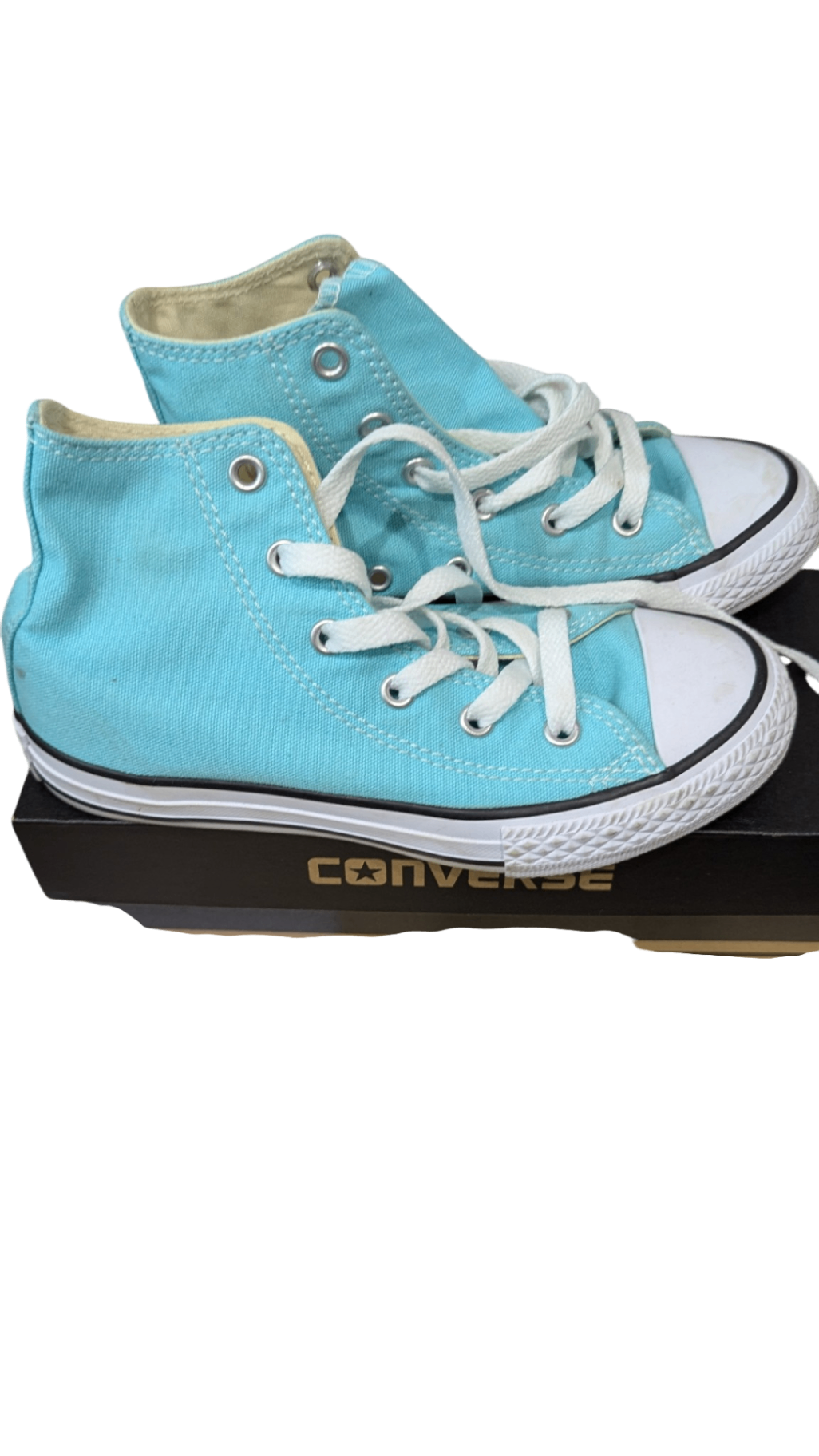 Converse Sneakers, Blue and White, US 13/EUR 31