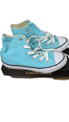 Converse Sneakers, Blue and White, US 13/EUR 31