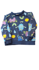 Gorman Playground, Sweatshirt, Navy blue, 3-4