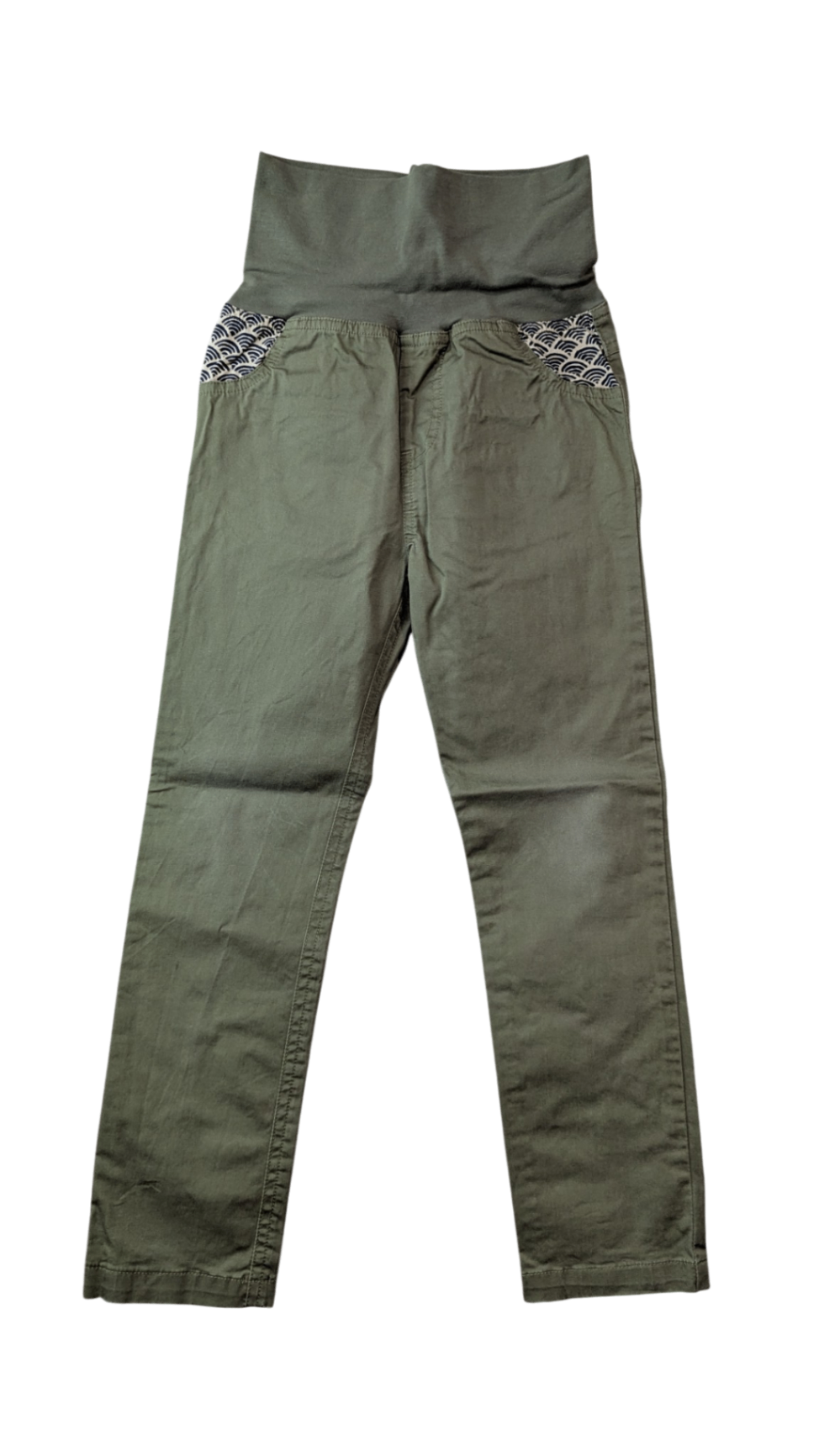 Oishi-m Pants, Olive green, 4-5