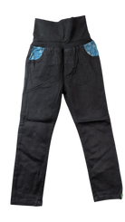 Oishi-m Pants, Black/Blue, 3-4