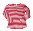Milky Long-Sleeve T-Shirt, Red/pink stripe, 5