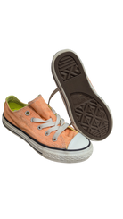 Converse Sneakers, Peach with white accents, US 11/EUR 28