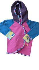 Oishi-m Jumper, Pink and Blue, 2-3
