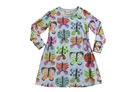 Minti Dress, Blue/Butterfly print, 4