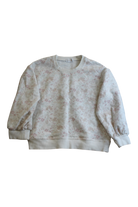 Jamie Kay Sweatshirt, Cream with pink floral pattern, 6