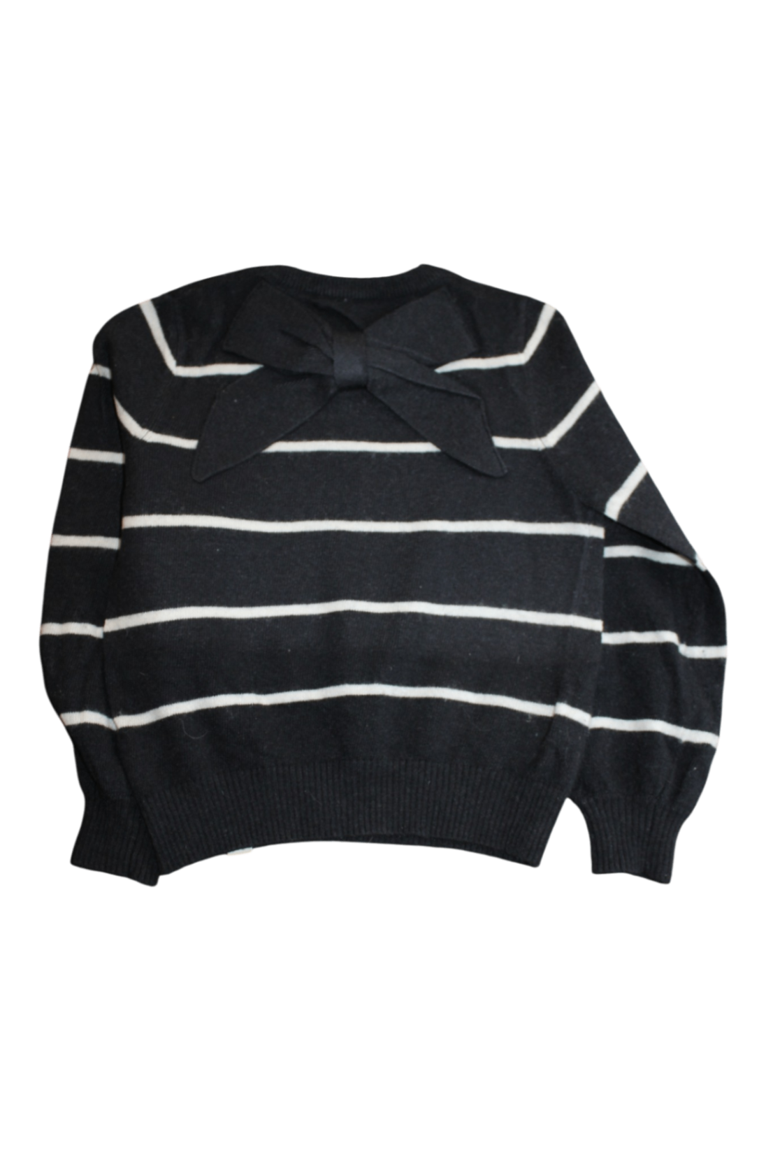 COUNTRY ROAD Sweater, Black with white stripes, 4