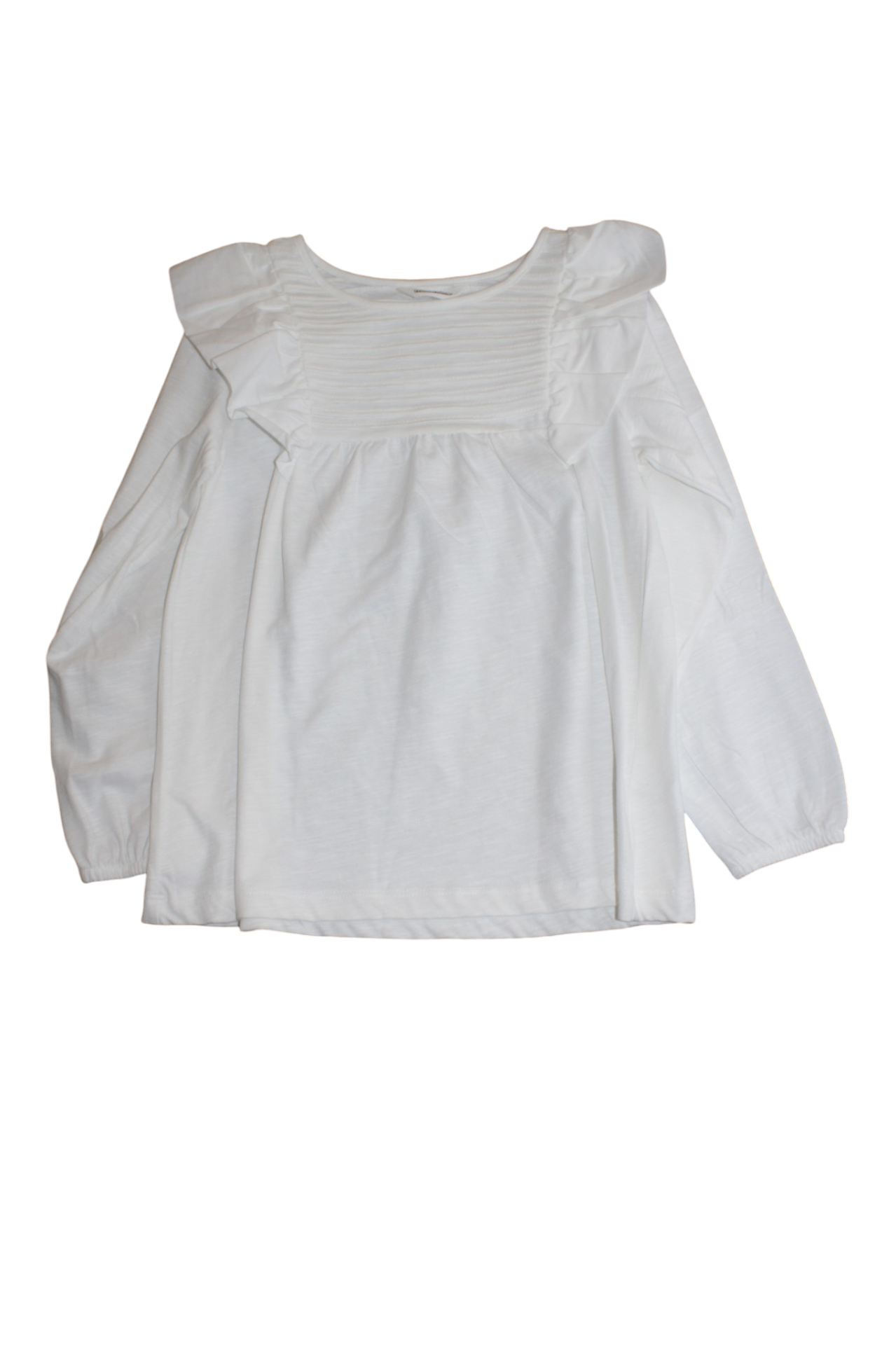 Milkshake Long-Sleeve T-Shirt, White, 6