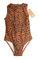 Cotton On Swimsuit, Orange and black, 3