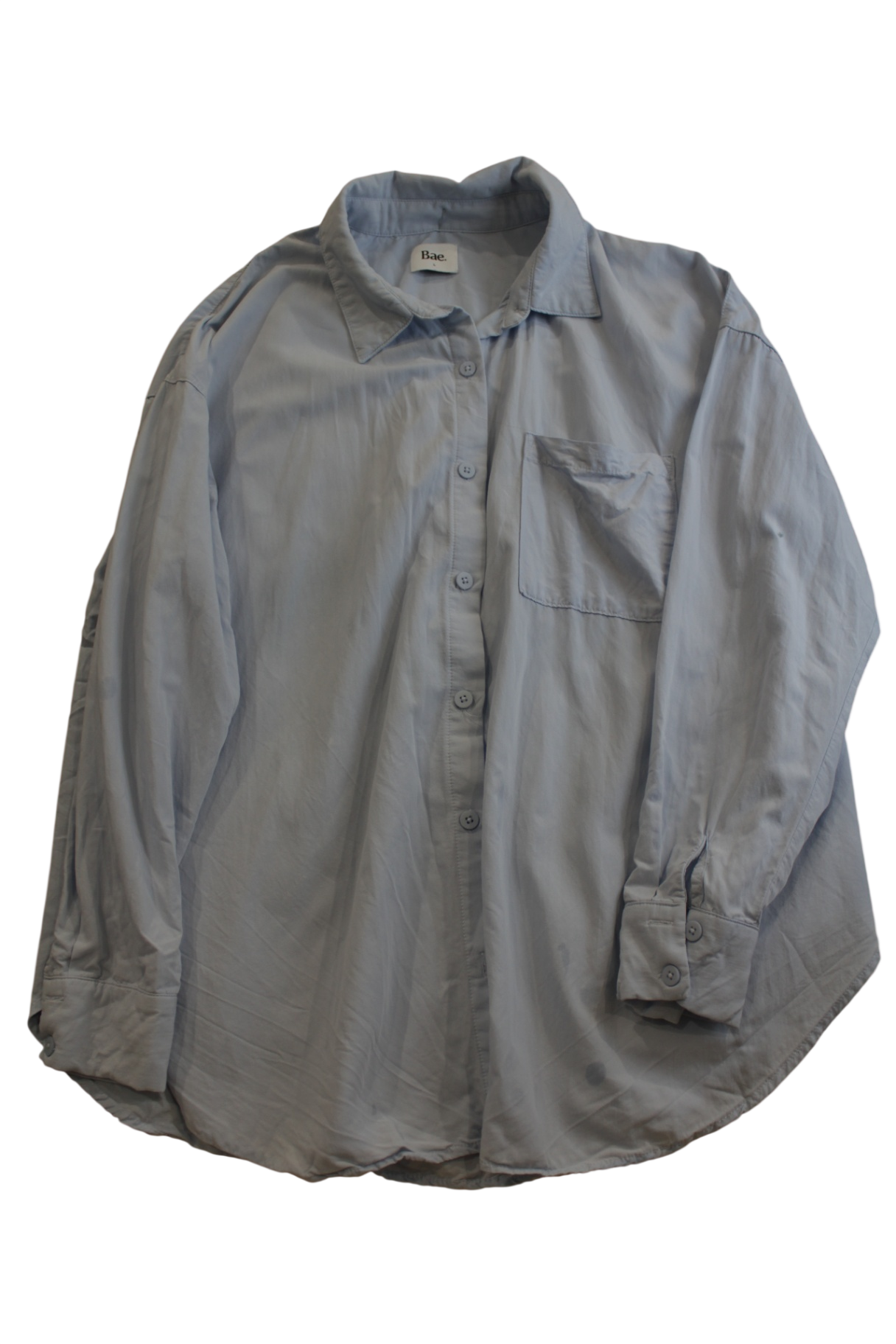 Bae. Maternity Top, blue, Large/14