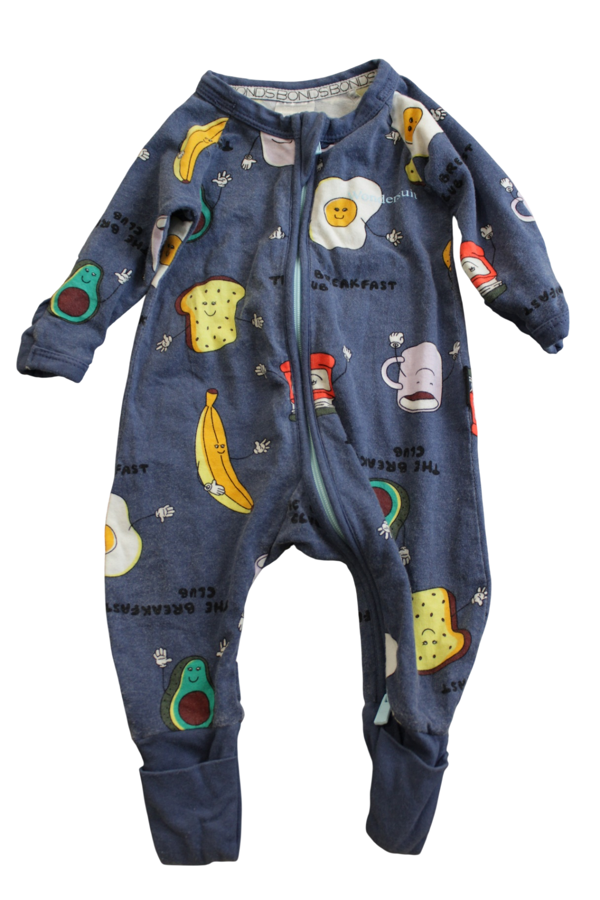 Bonds Jumpsuit, Blue, 0000