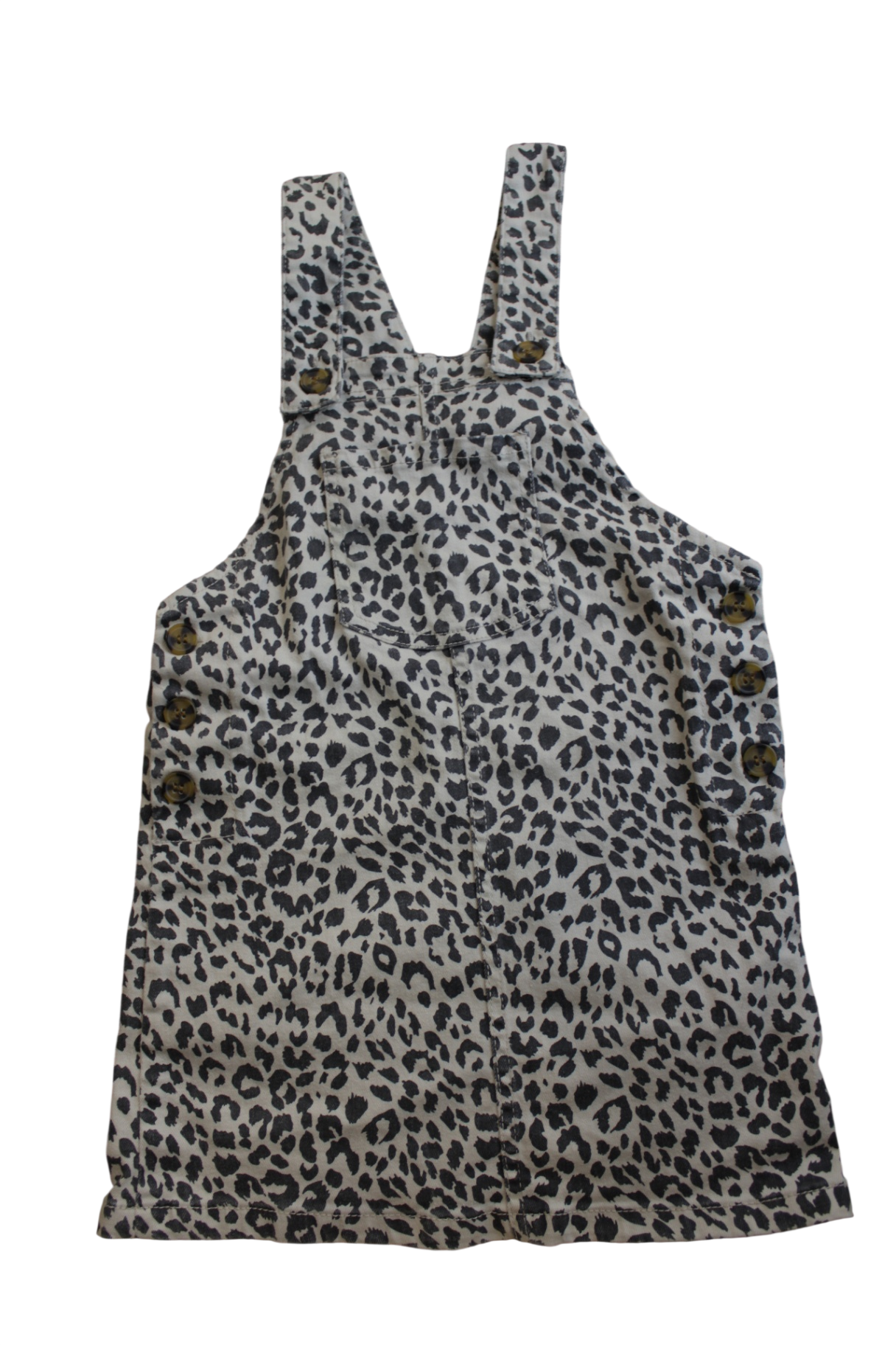 Cotton On Pinafore, beige/black, 6