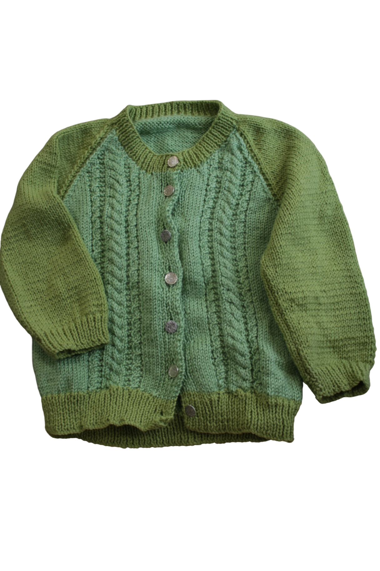 Handknit Knitwear, Green, 3