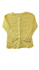 Handknit Knitwear, Yellow, 9-10