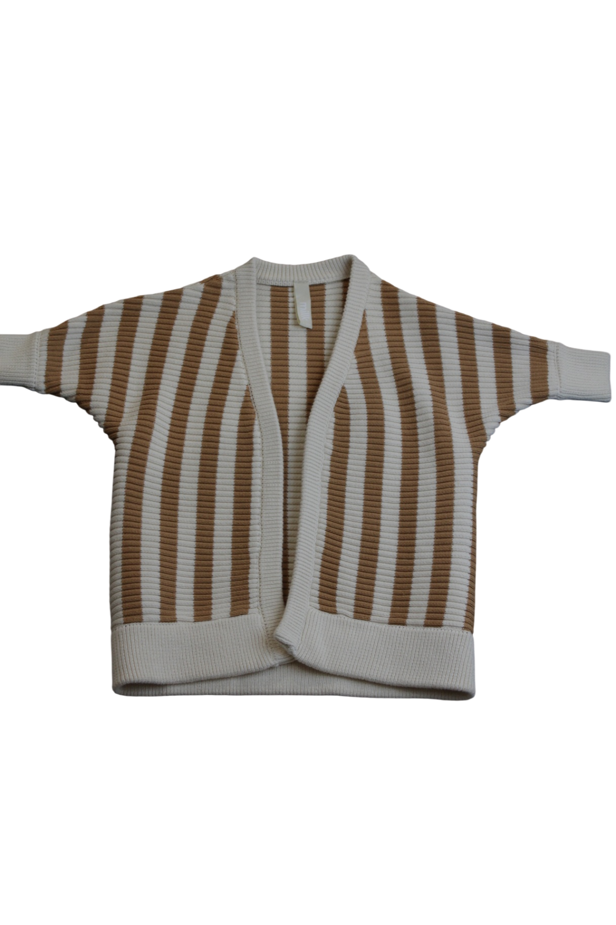 Millk Cardigan, Brown and Cream, 0