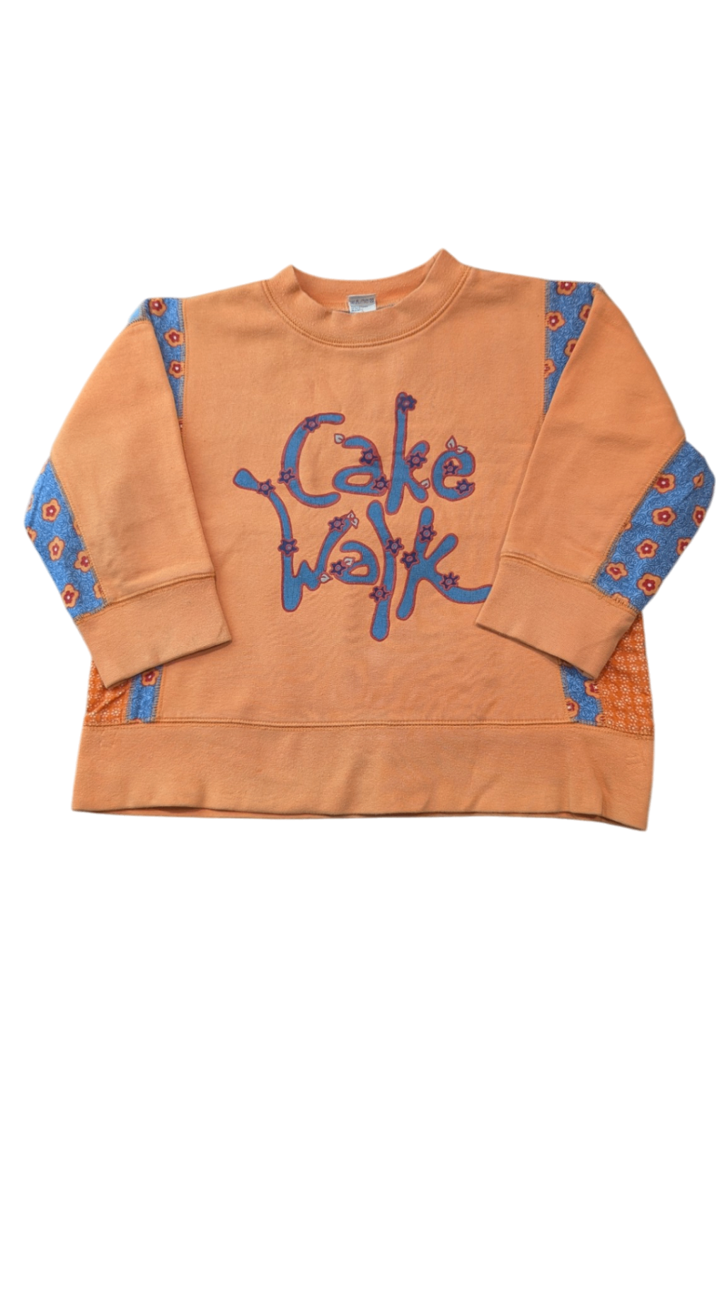 Cake Walk Sweatshirt , Orange, 104/3-4