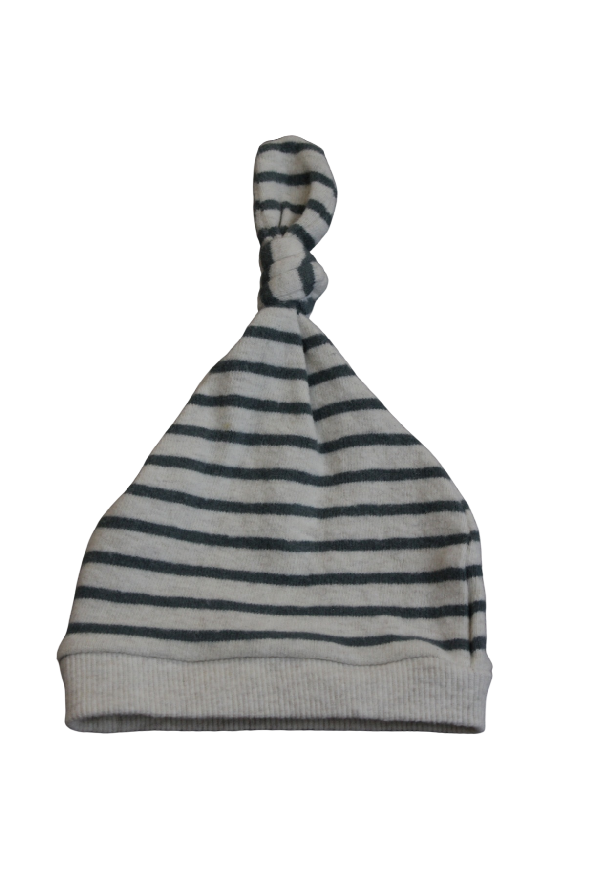 Unknown Hat, White and black striped,