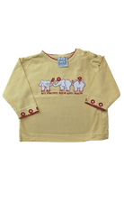 H&M (Vintage) Long-Sleeve T-Shirt, Yellow, 74/(6-9m)