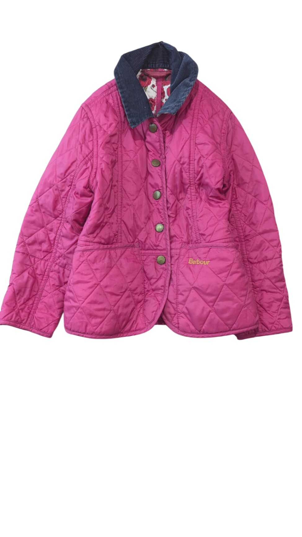 Barbour Jacket, Pink, 2-3